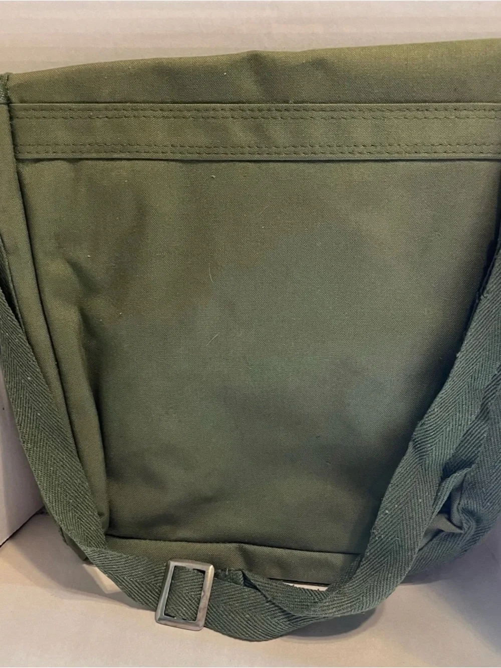 The Dukes of Hazzard General Lee Canvas Messenger Bag - Olive Green VINTAGE